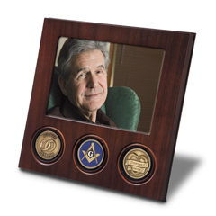 Picture of Man with 3 Medallions